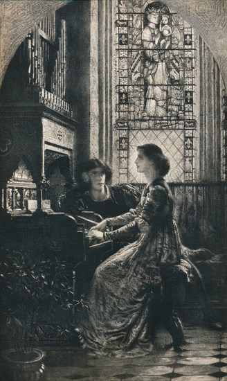 'Harmony', 1877, (1912). Artist: Frank Dicksee.