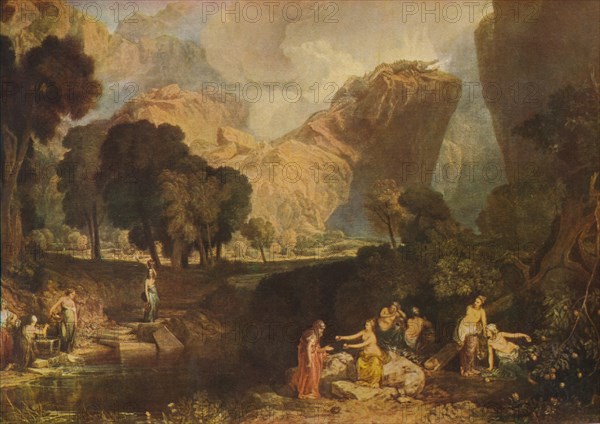 'The Goddess of Discord Choosing the Apple of Contention in the Garden of the Hesperides', 1806, (19 Artist: JMW Turner.