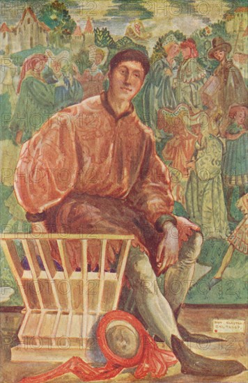 'A Man of the Time of Henry VI', 1907. Artist: Dion Clayton Calthrop.