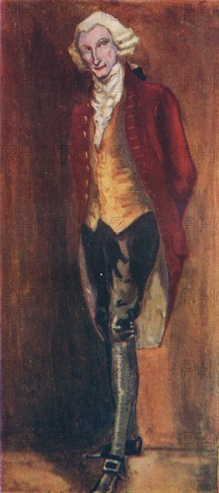 'A Man of the Time of George III', 1907. Artist: Dion Clayton Calthrop.