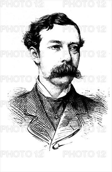 'Lieutenant-Colonel Brownlow, C.B.', c1880. Artist: Unknown.