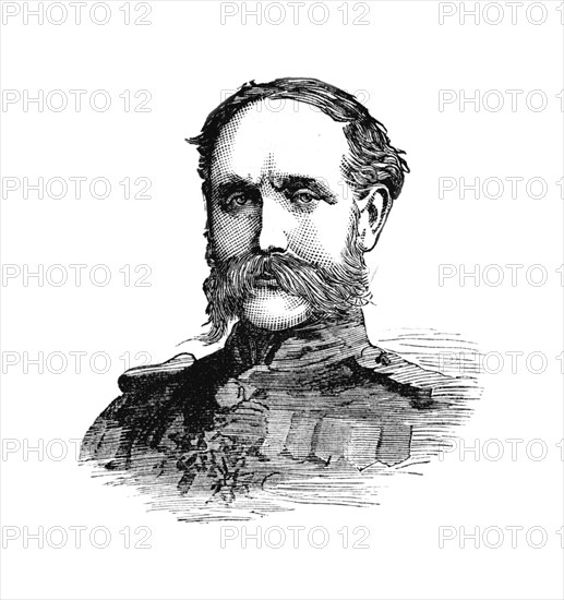 'Lieutenant-General Willis, Commanding the First Division', c1882. Artist: Unknown.