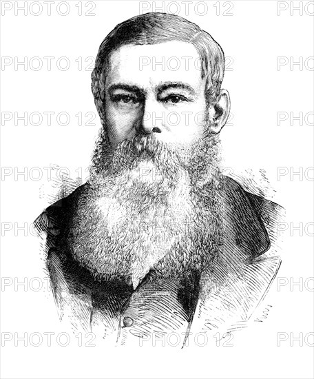 'Mr. J. H. Brand, President of the Orange Free State', c1880. Artist: Unknown.