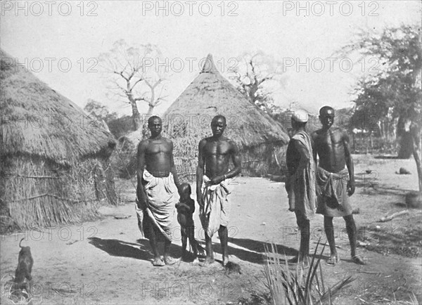 Hamegs, people of the Blue Nile, 1912. Artist: L Loat.