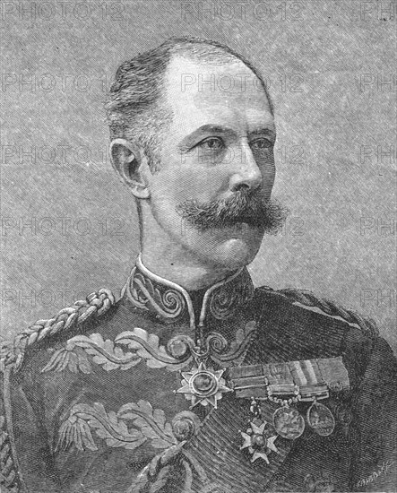 'General Sir Herbert Stewart', c1881-85. Artist: Unknown.