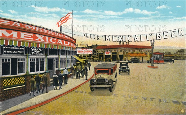 'First and Main Streets', c1939. Artist: Unknown.