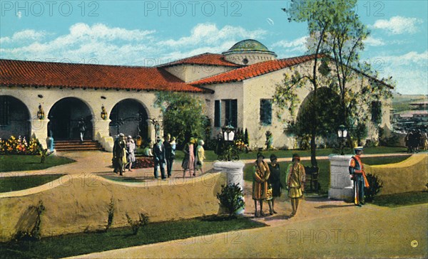 'The Casino, Agua Caliente', c1939. Artist: Unknown.