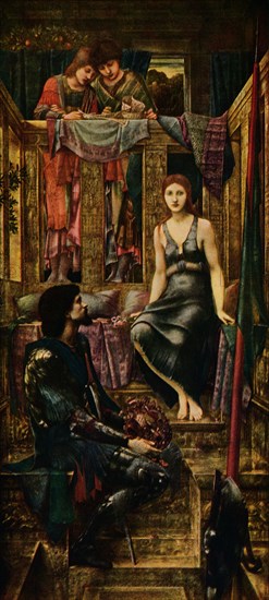 'King Cophetua and the Beggar Maid', 1884, (1911). Artist: Sir Edward Coley Burne-Jones.