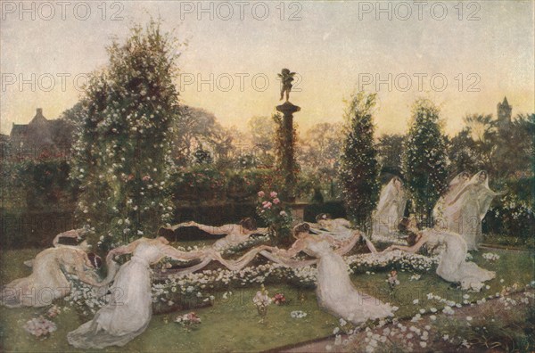 'Cupid's Garden', c1900, (1912). Artist: John Henry Lorimer.