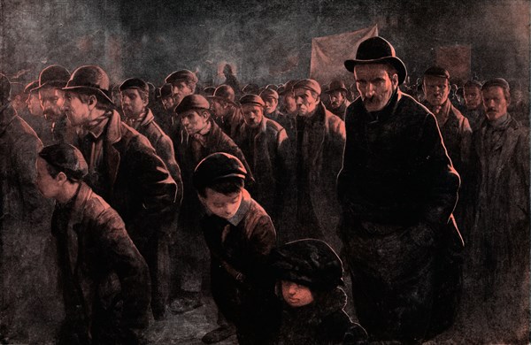 'The Unemployed', c1911, (1912). Artist: John Hassall.