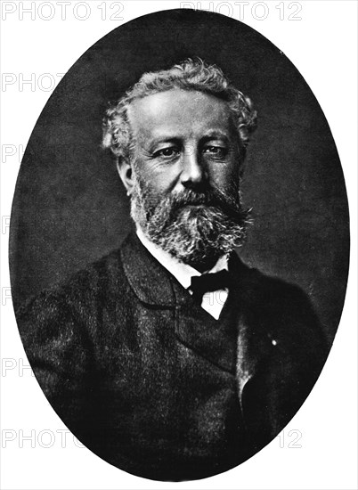 'Jules Verne', c1878, (1912). Artist: Gaspard-Felix Tournachon.