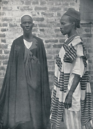 Two Mandingos from north-western Liberia, 1912. Artist: Harry Johnston.