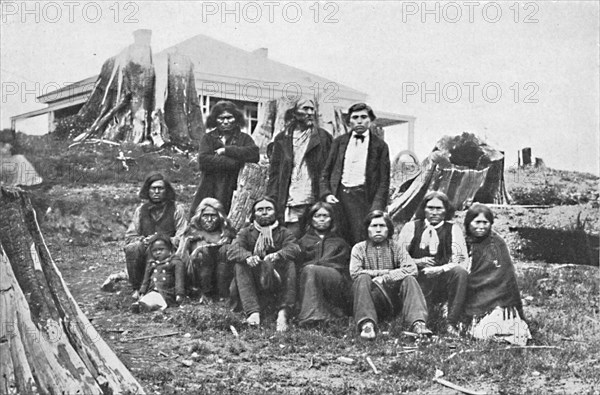 Fraser River Indians, British Columbia, Canada, 1912. Artist: Richard Maynard.