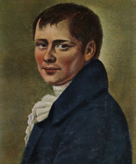Heinrich von Kleist 1777-1811. - Gemälde von Graff', 1934