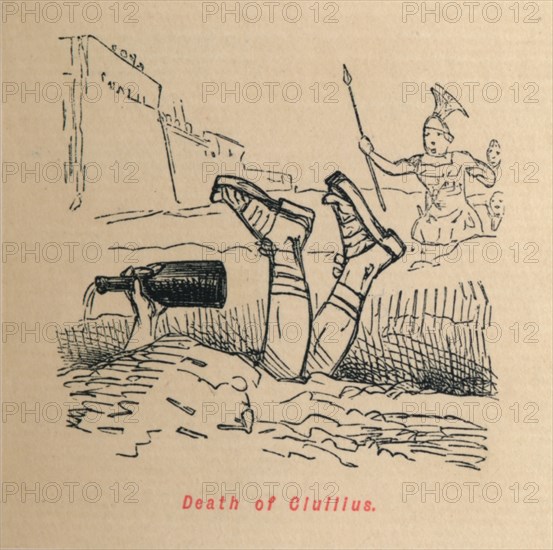 'Death of Ciuilius', 1852. Artist: John Leech.