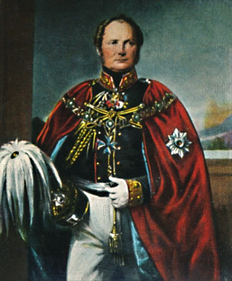 Friedrich Wilhelm IV. 1795-1861. - Gemälde von Fr. Krüger', 1934