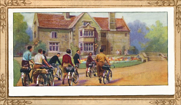 'Cyclists & The Y.H.A.', 1939. Artist: Unknown.