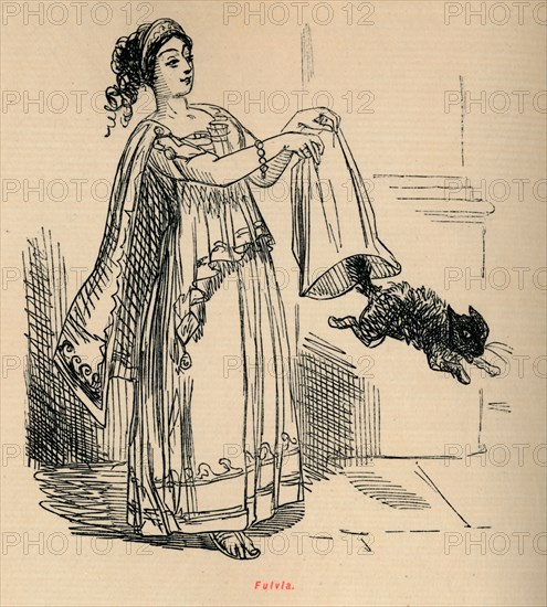 'Fulvia', 1852. Artist: John Leech.