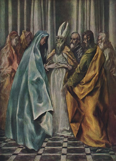 'Mariae Verlobnis', (The Betrothal of the Virgin), c1600- 1614, (1938). Artist: El Greco.