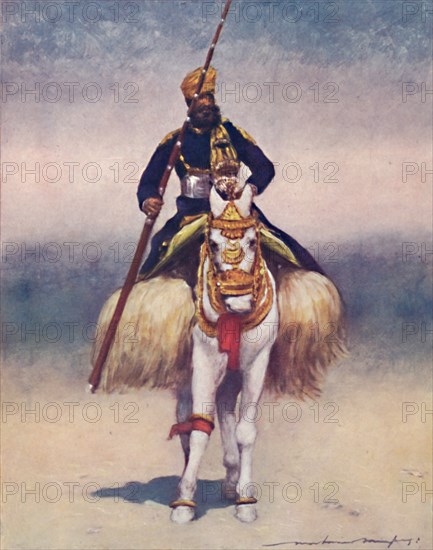 'A Retainer from Alwar', 1903. Artist: Mortimer L Menpes.