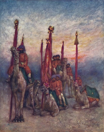 'Bombay Chiefs' Camp', 1903. Artist: Mortimer L Menpes.