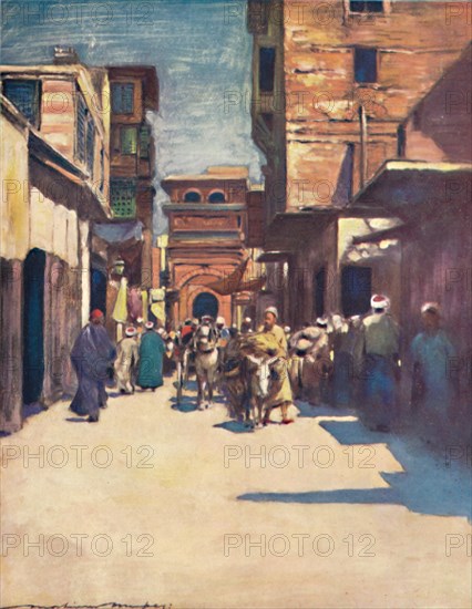 'Cairo', 1903. Artist: Mortimer L Menpes.