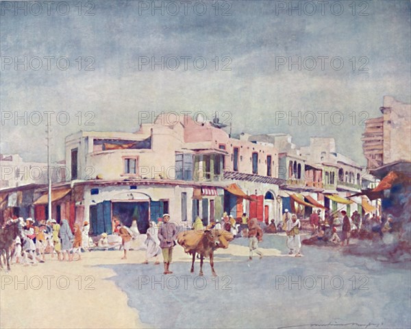 'A Street Scene', 1903. Artist: Mortimer L Menpes.