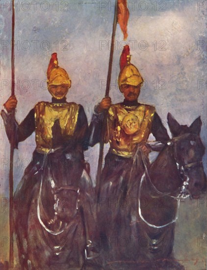 'Bodyguard of His Highness Dogra Sowar Kashmir', 1903. Artist: Mortimer L Menpes.