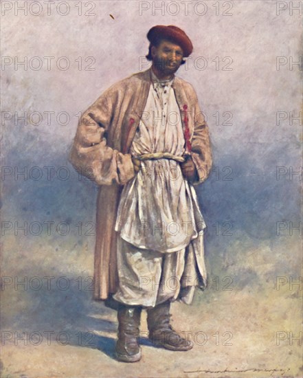 'A Hindoo Hill-shepherd of Kashmir', 1903. Artist: Mortimer L Menpes.