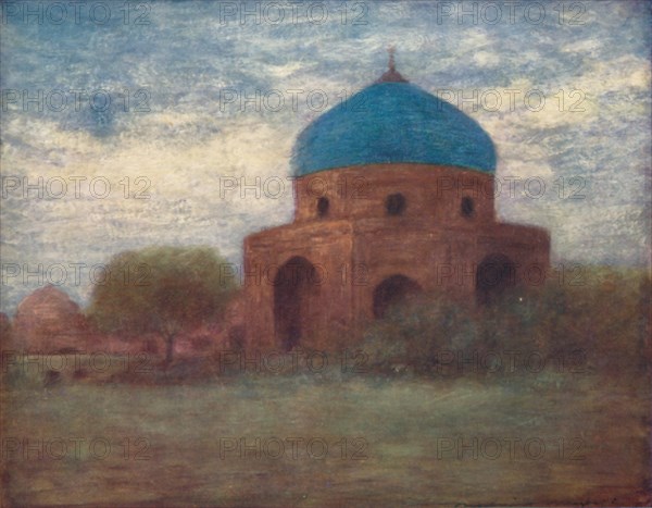 'The Porcelain Dome, Amritsar', 1903. Artist: Mortimer L Menpes.