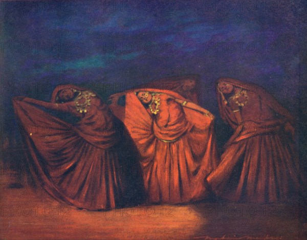 'Nautch Girls', 1903. Artist: Mortimer L Menpes.