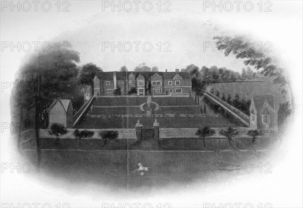 'Red House, Near York, In The Time of Charles I ', 1911. Artist: Unknown.