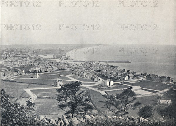 'Ramsey - From the Albert Tower', 1895. Artist: Unknown.