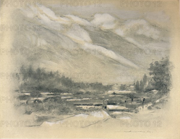 'Neighbourhood of Chamounix', 1903. Artist: Mortimer L Menpes.