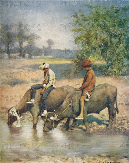 'Leisure Hours', 1905. Artist: Mortimer Luddington Menpes.