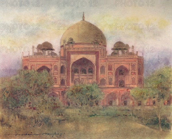 'Humayun's Tomb', 1905. Artist: Mortimer Luddington Menpes.