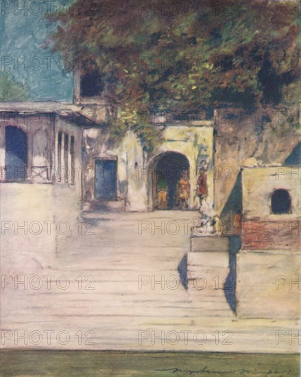 'A Famous Well, Delhi', 1905. Artist: Mortimer Luddington Menpes.