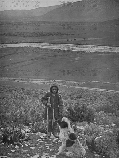 'The Plain of Marathon', 1913. Artist: Unknown.