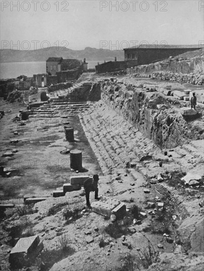 'Ruins of the Great Temple of the Mysteries at Eleusis', 1913. Artist: Unknown.