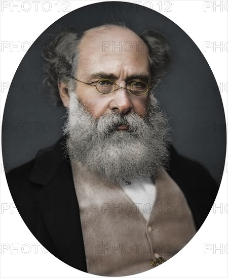 Anthony Trollope, writer, 1878. Artist: Lock & Whitfield.