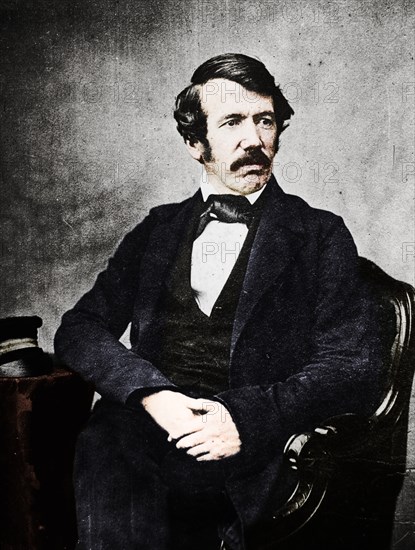 David Livingstone, Scottish missionary and explorer, 19th century. Artist: Unknown.