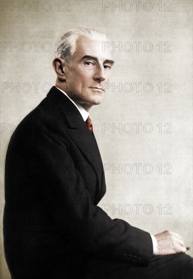 Maurice Ravel (1875-1937), French composer. Artist: Lipnitzki.