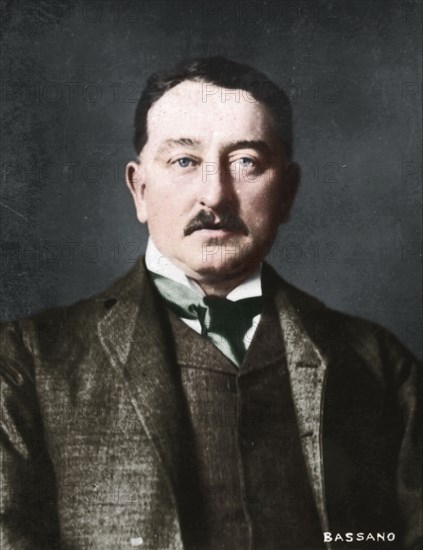 'Cecil Rhodes', (1853-1902), English-born South African entrepreneur and statesman, 1894-1907. Artist: Alexander Bassano.