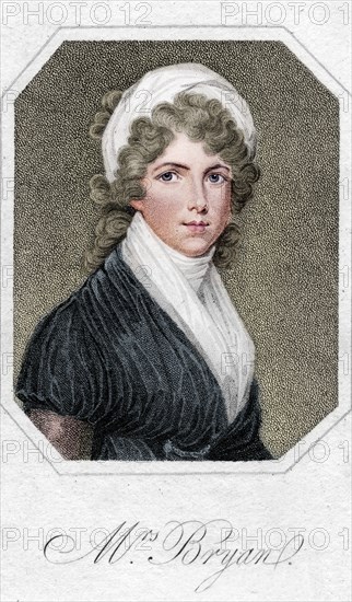 'Mrs. Bryan', 1801. Artist: Mackenzie.