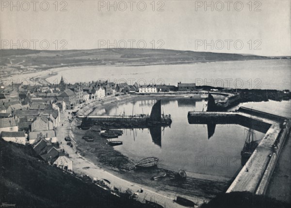 'Stonehaven - The Harbour', 1895. Artist: Unknown.