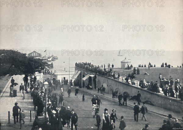 'Clacton-On-Sea - The Approach to the Pier', 1895. Artist: Unknown.