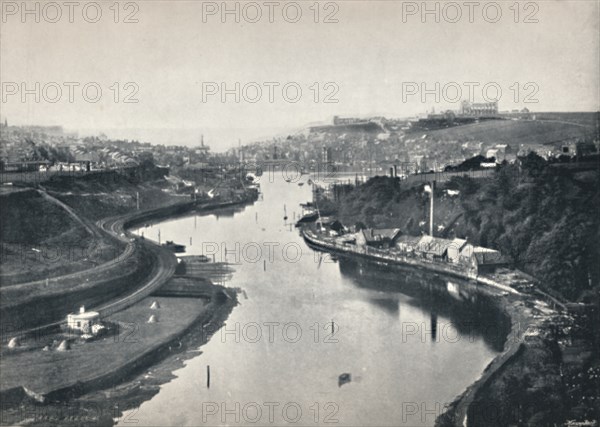 'Whitby - General View of the Town', 1895. Artist: Unknown.