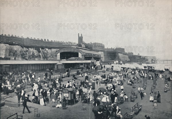 'Ramsgate - A Lively View of the Sands', 1895. Artist: Unknown.