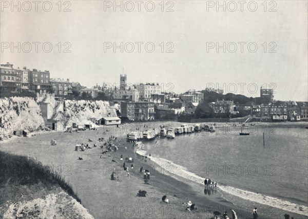 'Broadstairs - General View from the Cliffs', 1895. Artist: Unknown.