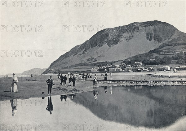 'Llanfairechan - The Village and Penmaenmawr Mountain', 1895. Artist: Unknown.